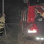 Крымские спасатели потушили пожар на сеновале