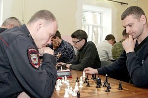 Команда УМВД России по г. Севастополю стала победителем городского чемпионата «Динамо» по шахматам
