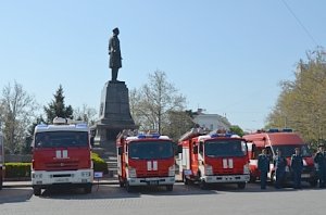 В Севастополе торжественно отметили 370-летие пожарной охраны России