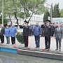 В Севастополе полицейские участвовали в торжественных мероприятиях, посвящённых Дню Победы в Великой Отечественной войне