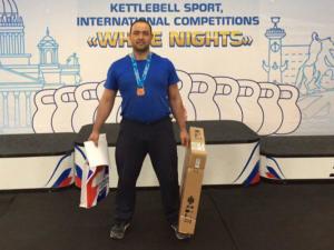 Крымские гиревики привезли из Санкт-Петербурга три медали