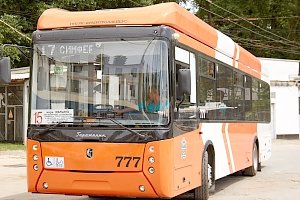 Низкопольный троллейбус «Житель города» появится на симферопольских дорогах