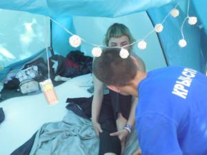 Спасатели помогли туристке на фестивале «Дух Солнца» в Крыму