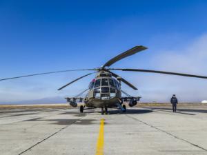 Вертолёт Черноморского флота выполнил практические полёты с палубы фрегата в Средиземном море