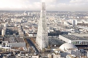 Небоскреб-треугольник построят в Париже