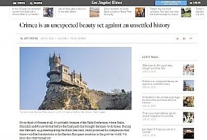 Крупнейшее издание США призвало своих читателей посетить Крым