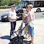 Автоинспекторы Севастополя проводят экспресс - беседы дорожной безопасности для юных пешеходов