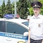 В Севастополе сотрудники Госавтоинспекции задержали пьяного водителя, подозреваемого в угоне автомобиля