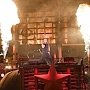 Сотрудники севастопольского чрезвычайного ведомства обеспечили пожарную безопасность в ходе проведения Байк-шоу и спектакля «Грифон» в Херсонесе