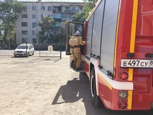 Пожарно-тактические занятия в Кировском районе