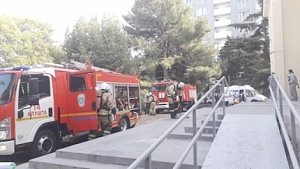 Пожарно-тактические учения в Алуштинском городском суде