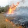 Огнеборцы в Бахчисарайском районе потушили пожар на четырёх гектарах