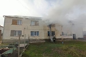 На пожаре в Сакском районе спасен человек