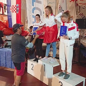 Валерия Ломатченко взяла серебро на первенстве мира в классе яхт «Лазер-радиал»