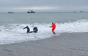 В Ялте на Приморском пляже смыло туриста: тело нашли в десятках метров от берега