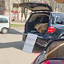 Фотофакт: в Симферополе на улице бесплатно раздают медицинские маски