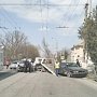 BMW и Acura столкнулись на проспекте Вернадского в Симферополе