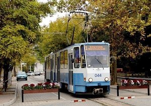 В Евпатории остановят работу трамваев