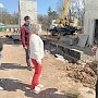 Министр спорта РК проверила реконструкцию Крымского училища олимпийского резерва