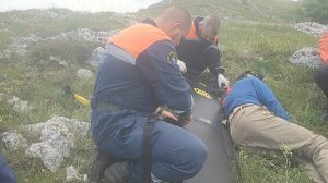 В Крыму турист сорвался со скал на Караби-яйле