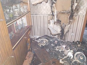 Вчера вечером потушили два пожара в квартирах в столице Крыма и Керчи