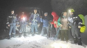Три пожилые женщины потерялись в метель на горе Чатыр-Даг