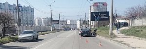 В Севастополе сотрудники ГИБДД усилили контроль за безопасным управлением мототранспортом