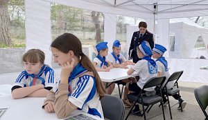 В Севастополе прошёл муниципальный этап Всероссийского конкурса «Безопасное колесо» между отрядов ЮИД
